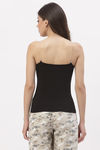 Floret Cotton Camisole (Pack of 2) - Black — thumbnail 3